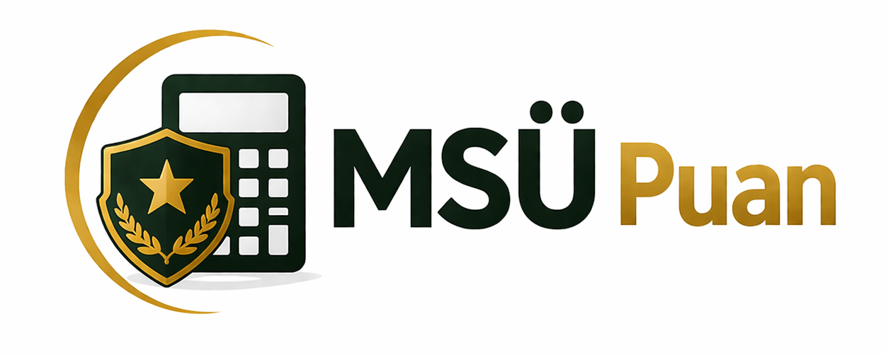 MSÜ Puan Hesaplama